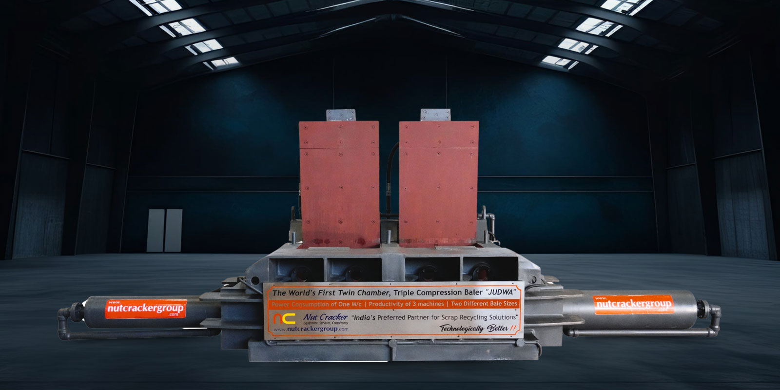 Scrap Baling Machine